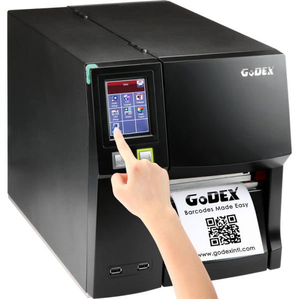 Принтер этикеток Godex ZX1200Xi, 203 dpi, USB-HOST, Ethernet, RS-232